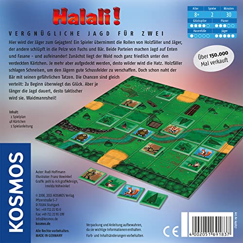 Spielansicht von Halali! – Vergnügliche Jagd für Zwei_1