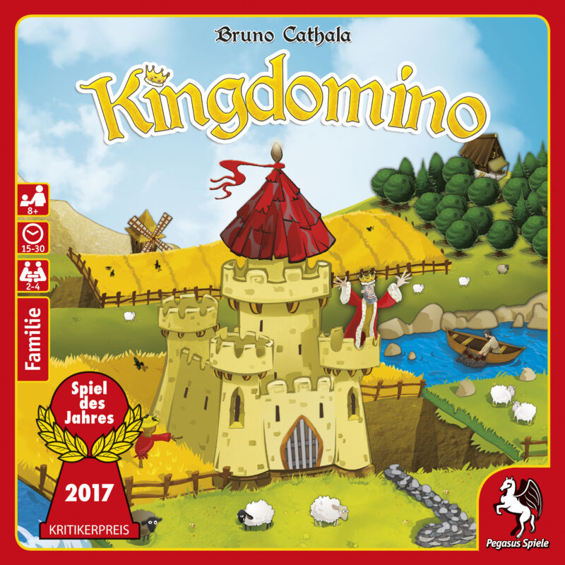 Spielansicht von Kingdomino
