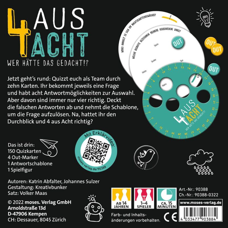 Spielansicht von 4 aus Acht_1