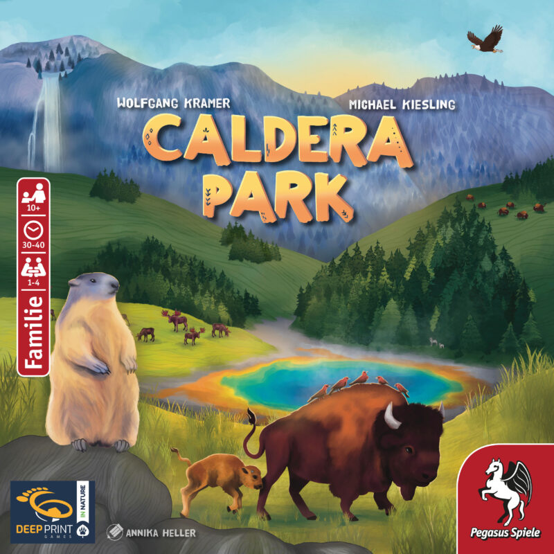 Spielansicht von Caldera Park