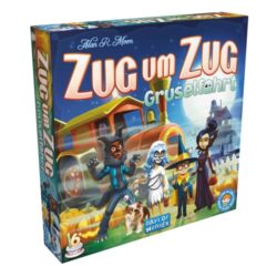 Spielansicht von Zug um Zug – Gruselfahrt