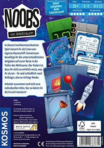 Spielansicht von Noobs - Im Weltraum_1