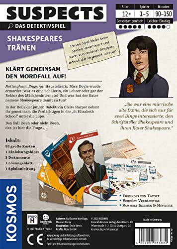 Spielansicht von Suspects - Shakespeares Tränen_1