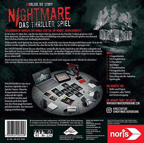 Spielansicht von Nightmare Das Thriller Spiel_1