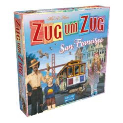 Spielansicht von Zug um Zug – San Francisco