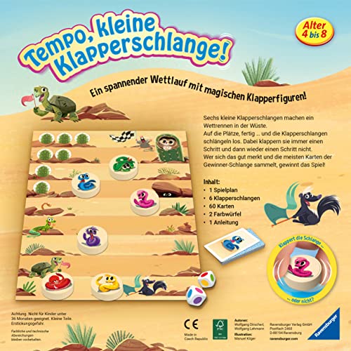 Spielansicht von Tempo, kleine Klapperschlange!_3