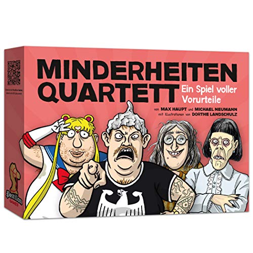 Spielansicht von Minderheiten-Quartett
