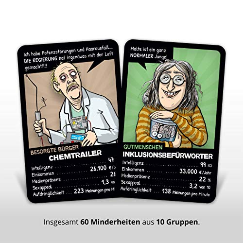 Spielansicht von Minderheiten-Quartett_1