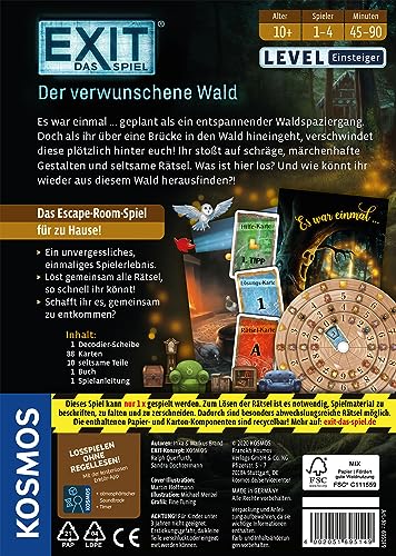 Spielansicht von EXIT - Das Spiel - Der verwunschene Wald_1
