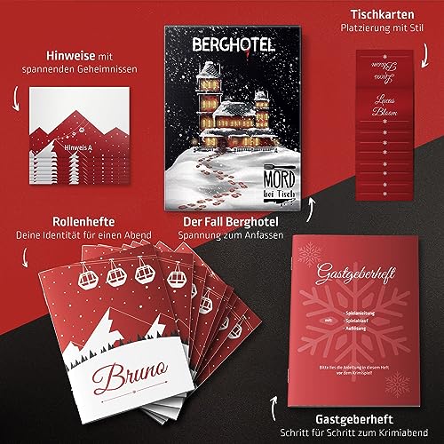 Spielansicht von MORD bei Tisch: Berghotel_1