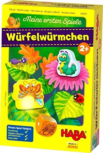 Spielansicht von Würfelwürmchen