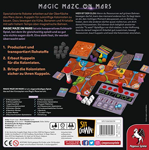 Spielansicht von Magic Maze on Mars_1