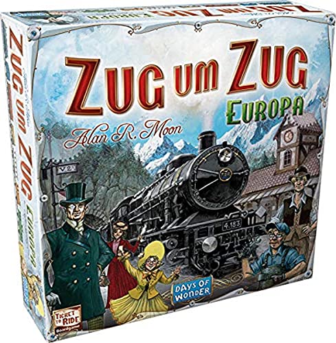 Spielansicht von Zug um Zug – Europa