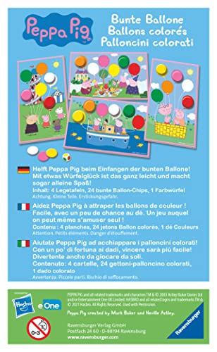 Spielansicht von Peppa Pig. Bunte Ballone_1