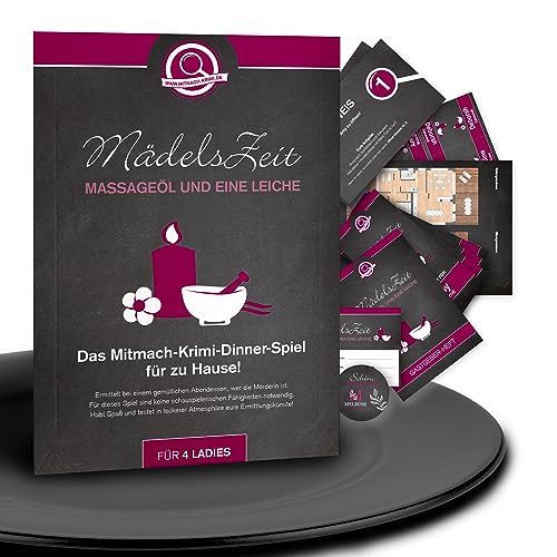 Spielansicht von Mädelszeit. Massageöl und eine Leiche