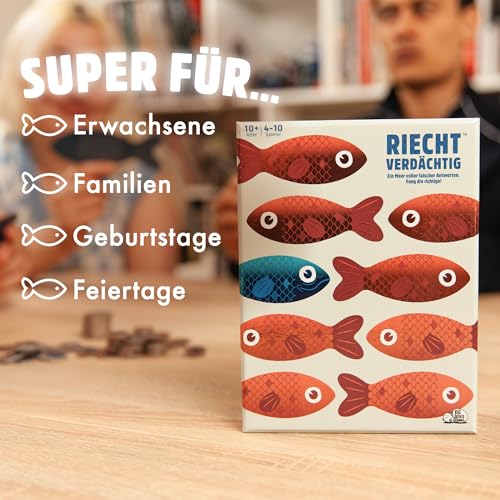 Spielansicht von Big Potato Riecht Verdächtig: Das irreführende Quizspiel zum Flunkern | Brettspiel für Kinder ab 10 und Erwachsene_2