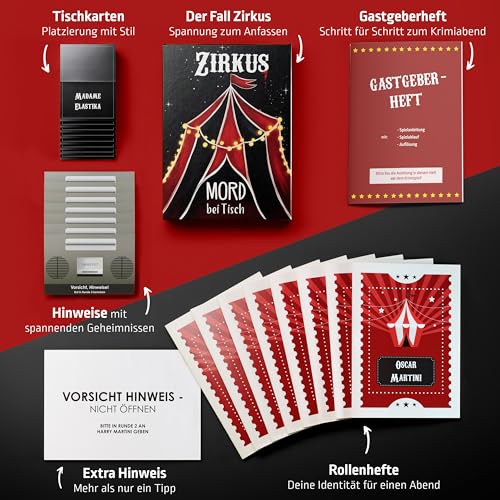 Spielansicht von Mord bei Tisch: Zirkus_3
