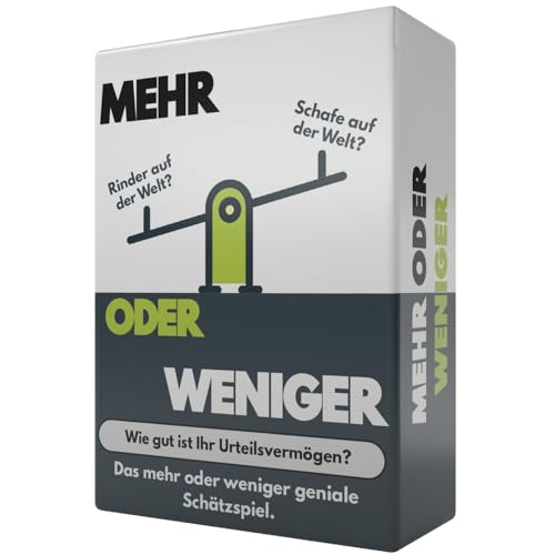 Spielansicht von Mehr oder weniger