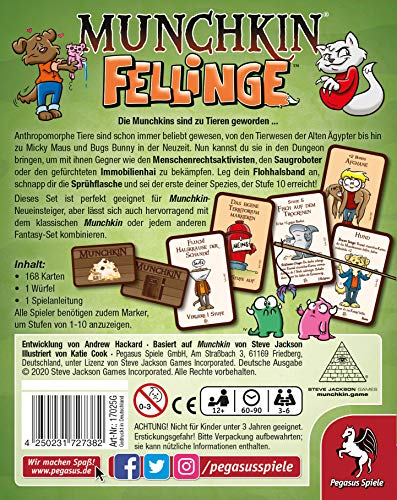 Spielansicht von Munchkin Fellinge_1