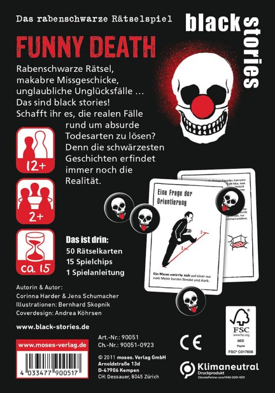 Spielansicht von Black Stories: Funny Death_1