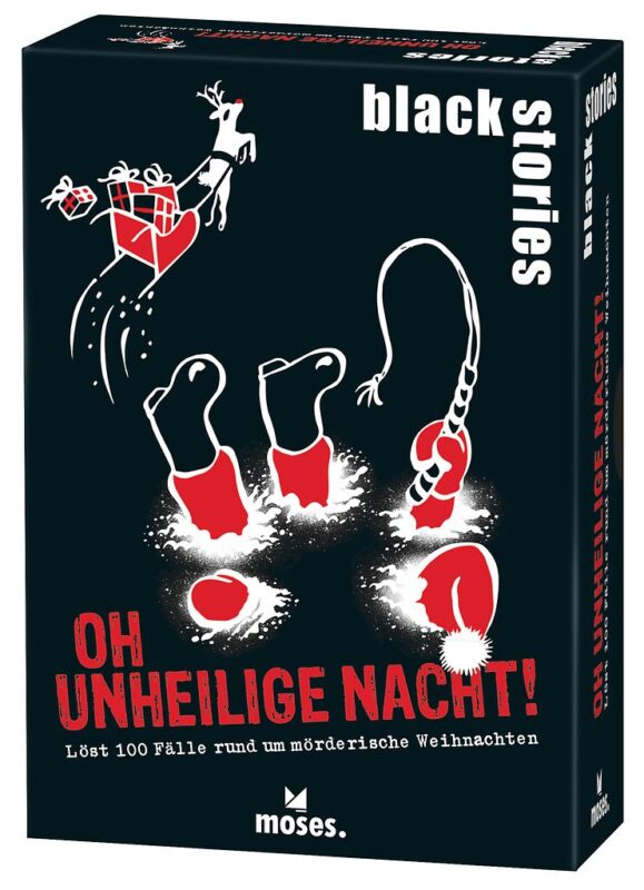 Spielansicht von Black Stories Oh, unheilige Nacht!