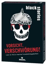 Spielansicht von Black Stories Vorsicht, Verschwörung!