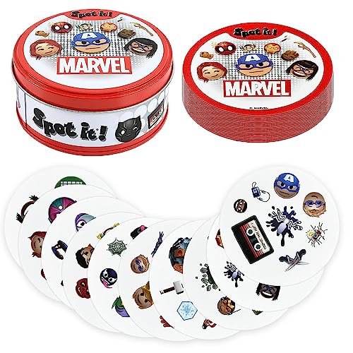 Spielansicht von Spot it: Marvel