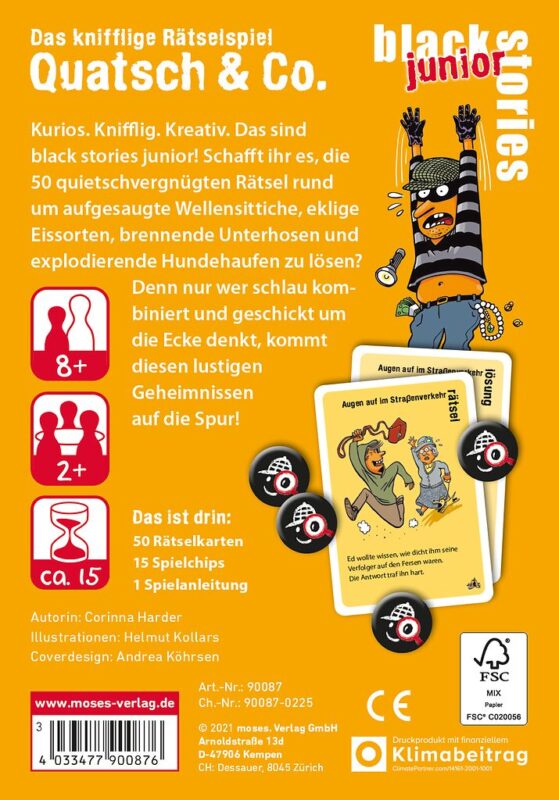 Spielansicht von Black Stories Junior: Quatsch & Co._1