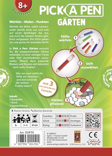 Spielansicht von Pick a Pen: Gärten_1