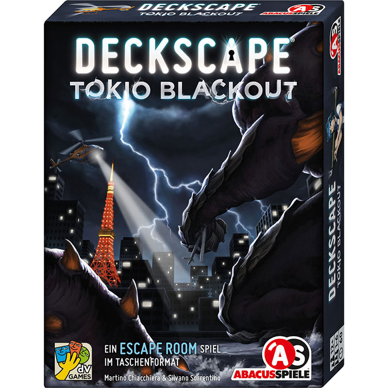 Spielansicht von Deckscape – Tokyo Blackout