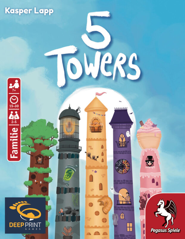 Spielansicht von 5 Towers
