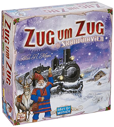 Spielansicht von Zug um Zug – Skandinavien