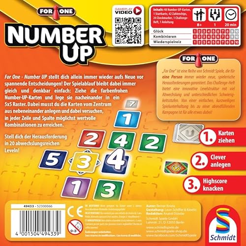 Spielansicht von For one: Number UP_1