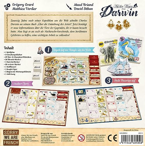 Spielansicht von Auf den Wegen von Darwin_1
