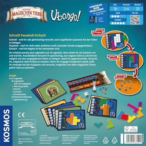 Spielansicht von Ubongo! Die Schule der magischen Tiere_1