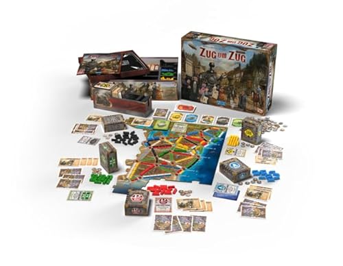 Spielansicht von Zug um Zug Legacy: Legenden des Westens_2