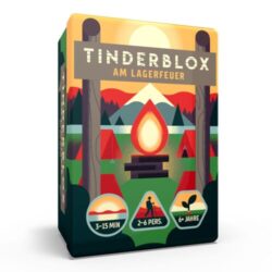 Spielansicht von Tinderblox - am Lagerfeuer