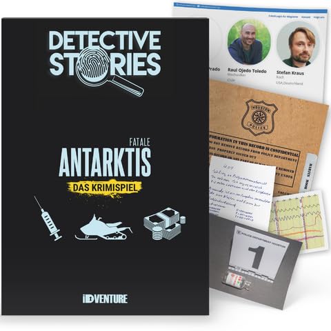 Spielansicht von Detective Stories - Fatale Antarktis