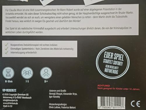 Spielansicht von Detective Stories - Fatale Antarktis_1