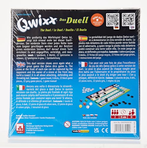 Spielansicht von QWIXX - Das Duell_1