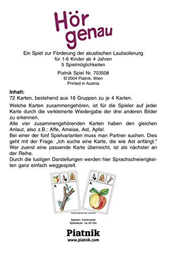 Spielansicht von Hör genau_1