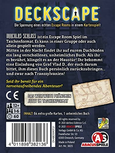 Spielansicht von Deckscape - Draculas Schloss_1