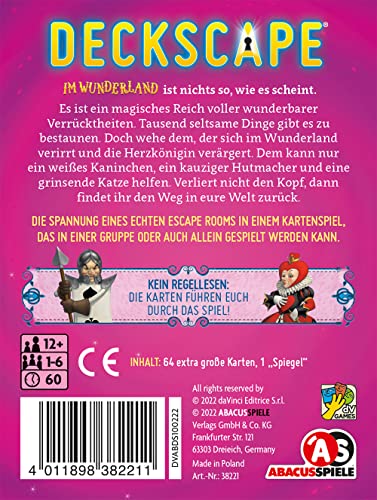Spielansicht von Deckscape: Cat Im Wunderland_1