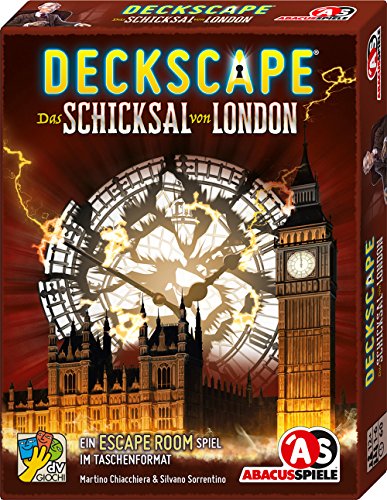 Spielansicht von Deckscape - Das Schicksal von London