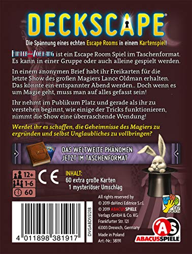 Spielansicht von Deckscape – Hinter dem Vorhang_1