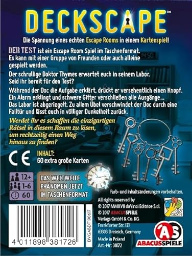 Spielansicht von Deckscape – Der Test_3