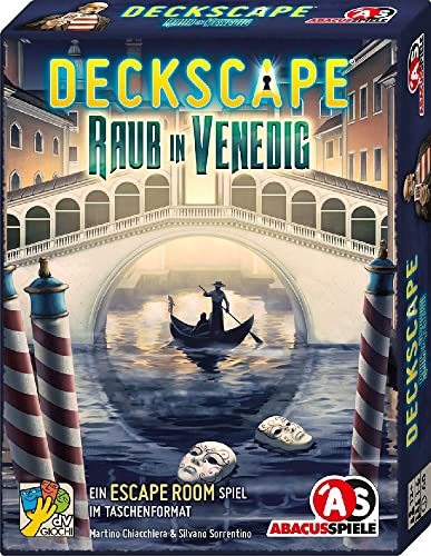 Spielansicht von Deckscape - Raub in Venedig