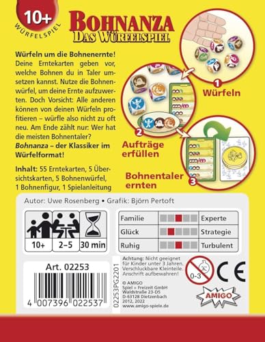 Spielansicht von Bohnanza - Das Würfelspiel_1