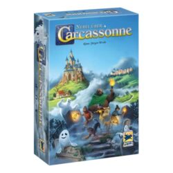 Spielansicht von Nebel über Carcassonne