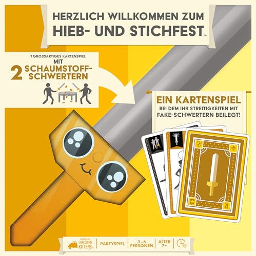 Spielansicht von Herzlich Willkommen zum Hieb- und Stichfest